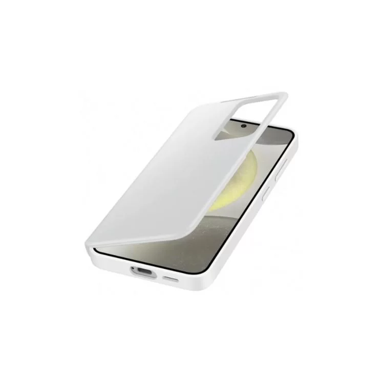 Чохол до мобільного телефона Samsung S24 Smart View Wallet Case White (EF-ZS921CWEGWW) ціна 2 699грн - фотографія 2