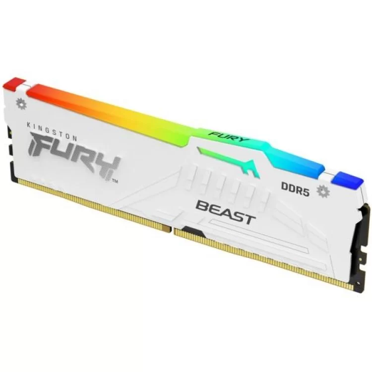 в продаже Модуль памяти для компьютера DDR5 16GB 6000 MHz Beast RGB EXPO White Kingston Fury (ex.HyperX) (KF560C36BWEA-16) - фото 3