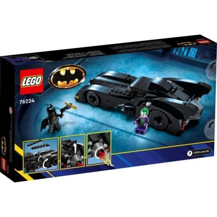Конструктор LEGO DC Batman Бэтмобиль: Преследование. Бэтмен против Джокера (76224) обзор - фото 8