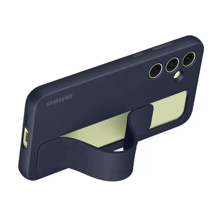 продаємо Чохол до мобільного телефона Samsung A55 Standing Grip Case Blue Black (EF-GA556TBEGWW) в Україні - фото 4