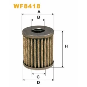 Фільтр паливний Wixfiltron WF8418