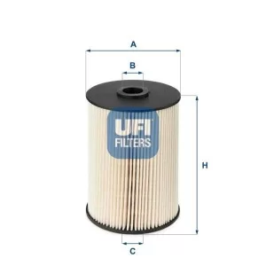 Фільтр паливний UFI 26.021.00