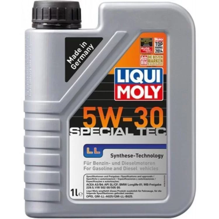 Моторна олива Liqui Moly Special Tec LL 5W-30 1л (LQ 2447)