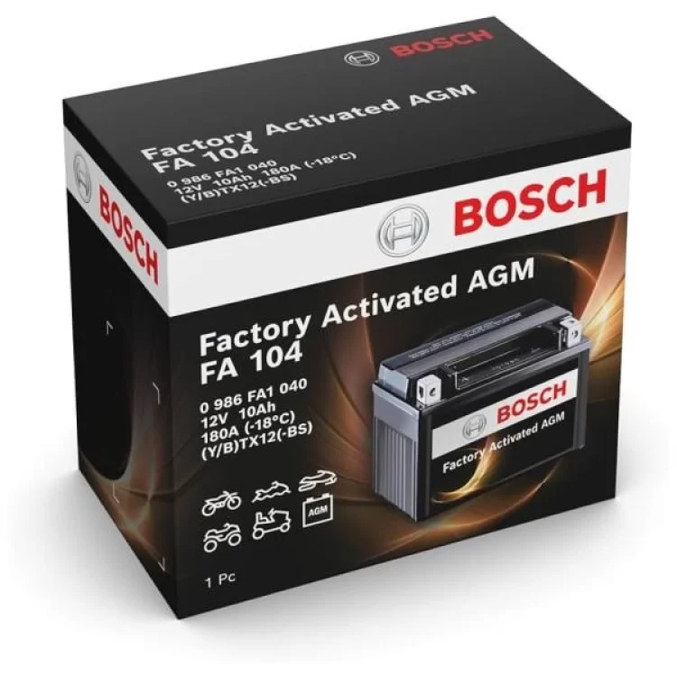 Акумулятор автомобільний Bosch 0 986 FA1 040 - фотографія 2