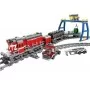Конструктор ZIPP Toys Поезд DF5 1391 с рельсами, красный на радиоуправлении (98219)
