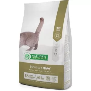 Сухой корм для кошек Nature's Protection Sterilised Adult 7 кг (NPS45777)