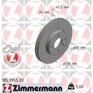 Тормозной диск ZIMMERMANN 185.3955.20