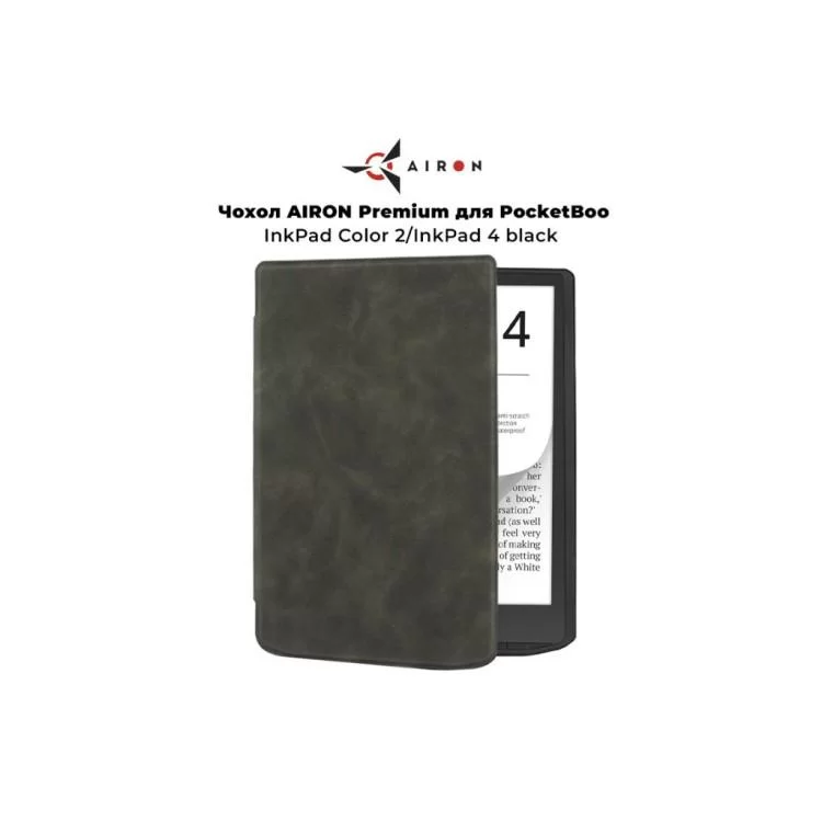 Чехол для электронной книги AirOn Premium PocketBook InkPad Color 2/InkPad 4 black (6946795850193) - фото 9