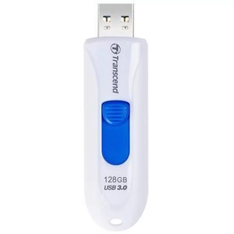 USB флеш накопитель Transcend 128GB JetFlash 790 White USB 3.0 (TS128GJF790W) - фотография 2