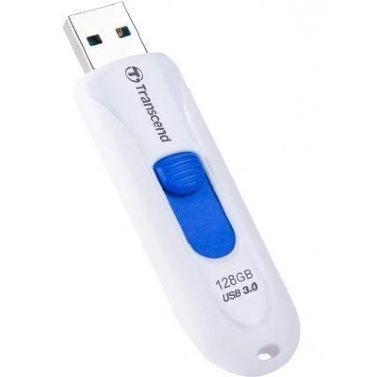 в продаже USB флеш накопитель Transcend 128GB JetFlash 790 White USB 3.0 (TS128GJF790W) - фото 3