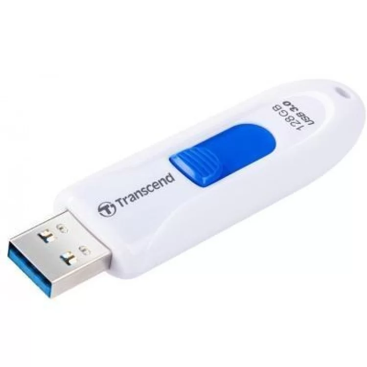 продаем USB флеш накопитель Transcend 128GB JetFlash 790 White USB 3.0 (TS128GJF790W) в Украине - фото 4