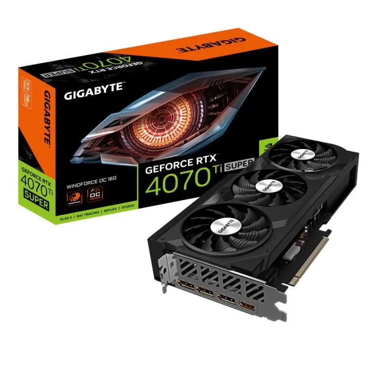 Відеокарта GIGABYTE GeForce RTX4070Ti SUPER 16Gb WINDFORCE OC (GV-N407TSWF3OC-16GD) відгуки - зображення 5