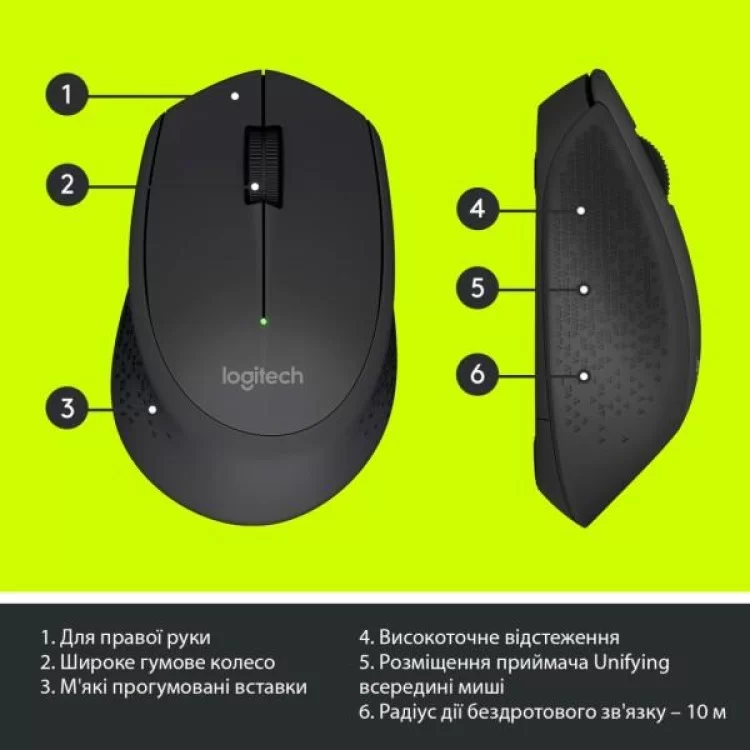 Мишка Logitech M280 Black (910-004287) інструкція - картинка 6