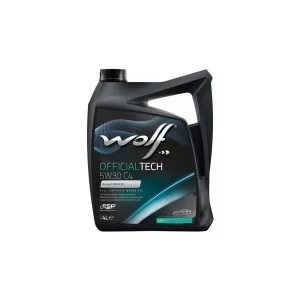 Моторна олива Wolf OFFICIALTECH 5W30 C4 4л (8308413)