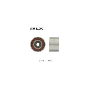 Ролик натягувача ременя SKF VKM 81000