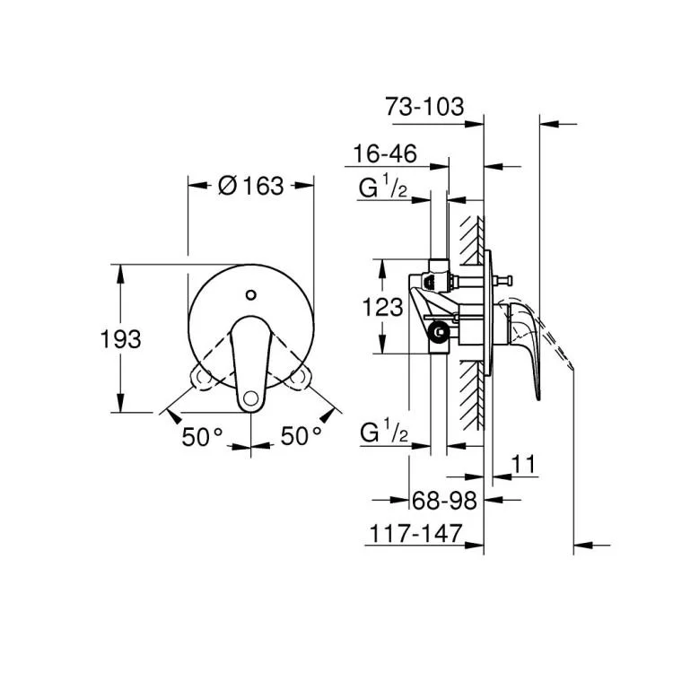 Смеситель Grohe Euroeco (32747001) отзывы - изображение 5