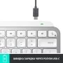 Клавиатура Logitech MX Keys Mini Wireless Illuminated UA Pale Grey (920-010499)