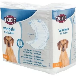 Подгузники для животных Trixie для собак (кобелей) L-XL 60-80 см 12 шт (4011905236438)