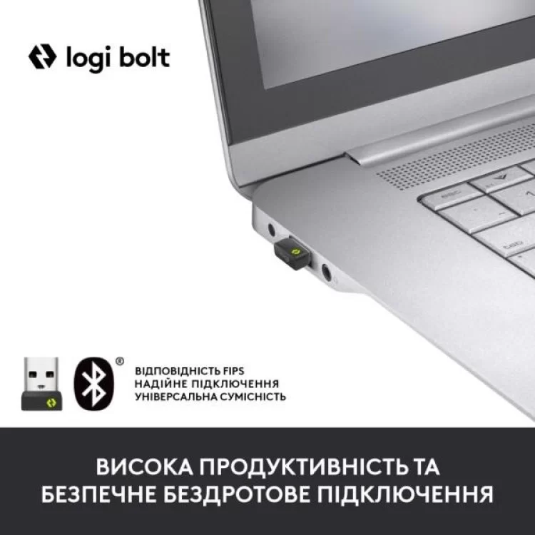 Мышка Logitech Signature M650 Wireless for Business Graphite (910-006274) цена 3 228грн - фотография 2