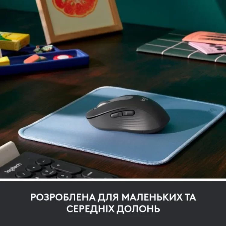 продаем Мышка Logitech Signature M650 Wireless for Business Graphite (910-006274) в Украине - фото 4