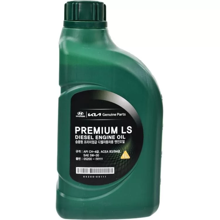 Моторное масло Mobis Hyundai/KIA Premium LS Diesel 5W-30 1л (0520000111)