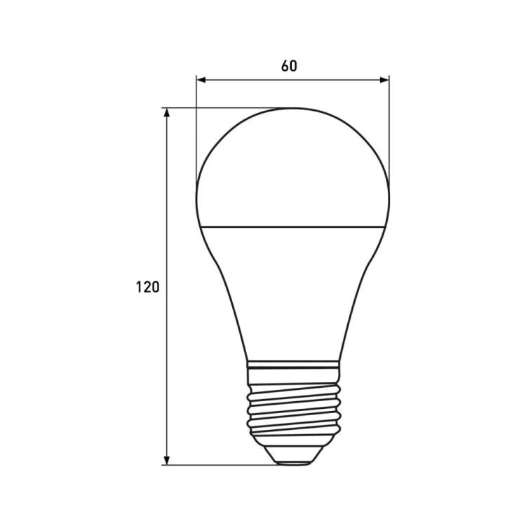 в продаже Лампочка Eurolamp LED ECO A60 12W E27 4000K 12-48V (LED-A60-12274(12-48V)) - фото 3