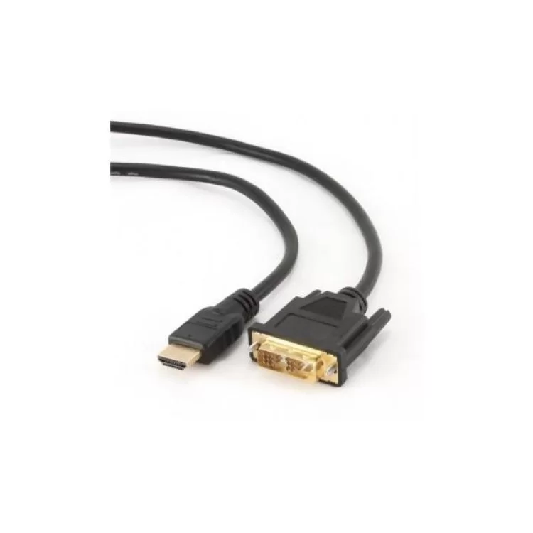 Кабель мультимедійний HDMI to DVI 1.0m Maxxter (V-HDMI-DVI-1M) ціна 221грн - фотографія 2