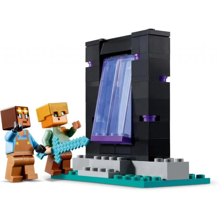 Конструктор LEGO Minecraft Оружейная мастерская 203 деталей (21252) инструкция - картинка 6