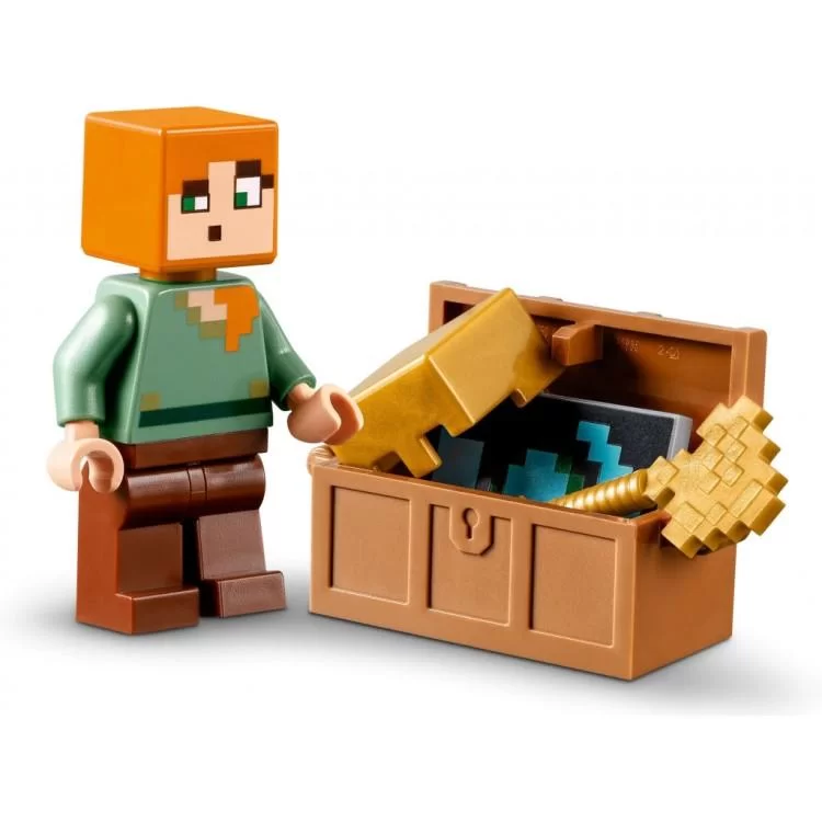Конструктор LEGO Minecraft Зброярня 203 деталей (21252) характеристики - фотографія 7