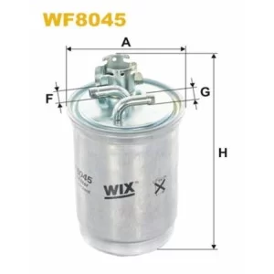 Фільтр паливний Wixfiltron WF8045