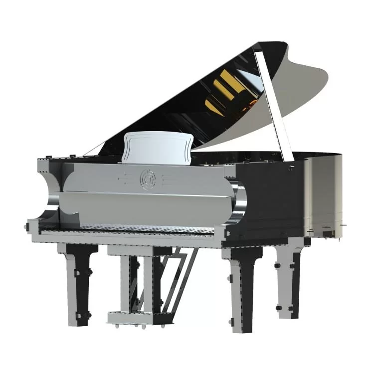 Конструктор Metal Time Grande Pianola (MT011) ціна 2 699грн - фотографія 2