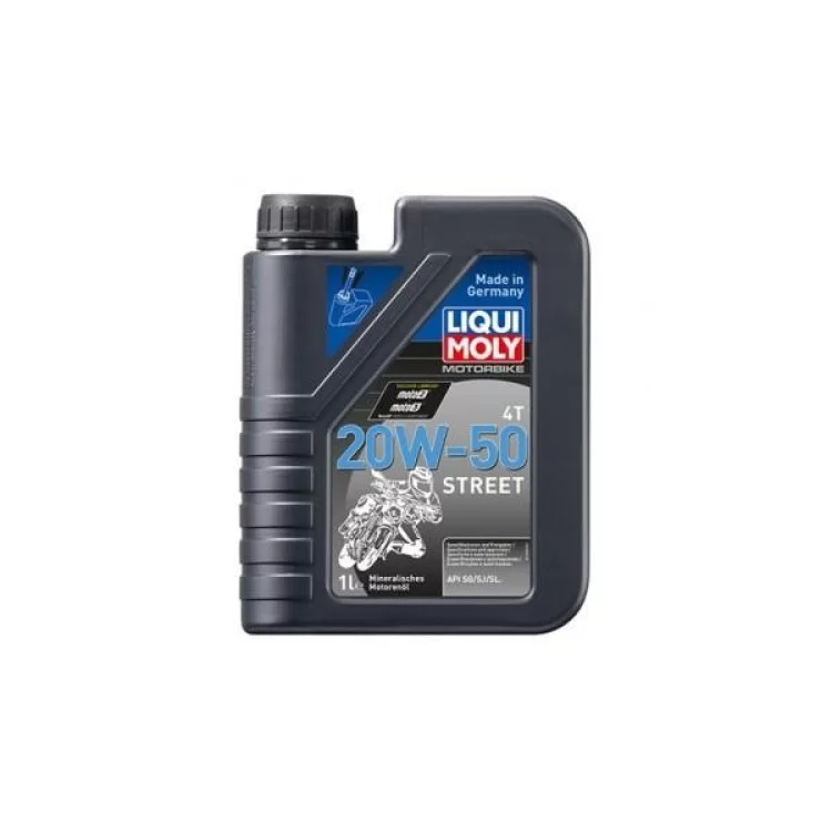 Моторное масло Liqui Moly Motorbike 4T 20W-50 Street 1л. (1500)