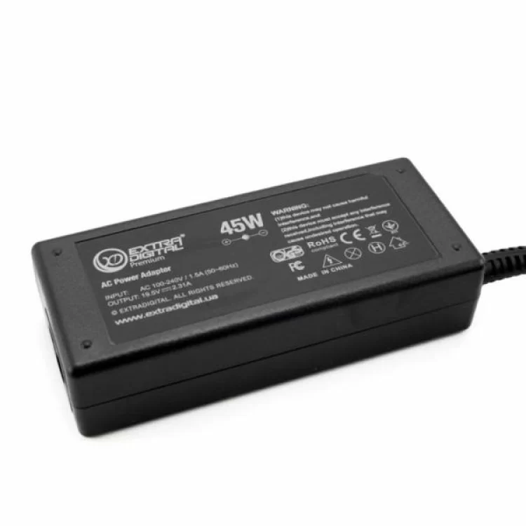 продаємо Блок живлення до ноутбуку Extradigital HP 19.5V, 2.31A, 45W (4.5x3.0) (PSH3862) в Україні - фото 4