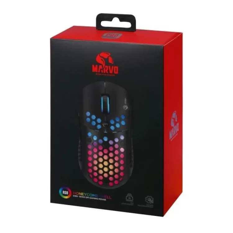 Мишка Marvo G961 RGB-LED USB Black (G961) інструкція - картинка 6