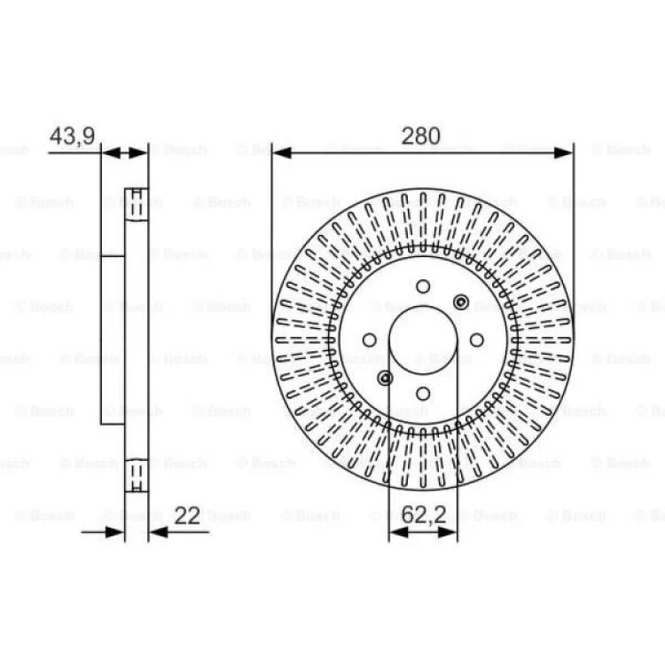 Тормозной диск Bosch 0 986 479 B05 отзывы - изображение 5