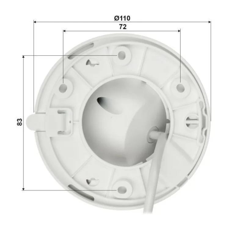 Камера відеоспостереження Dahua DH-IPC-HDW2449T-S-IL (3.6) - фото 9