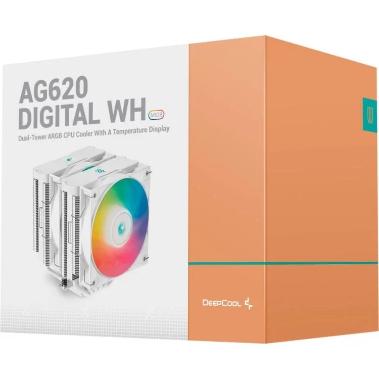 Кулер до процесора Deepcool AG620 Digital WH ARGB (R-AG620-WHADMN-G-2) - фото 10