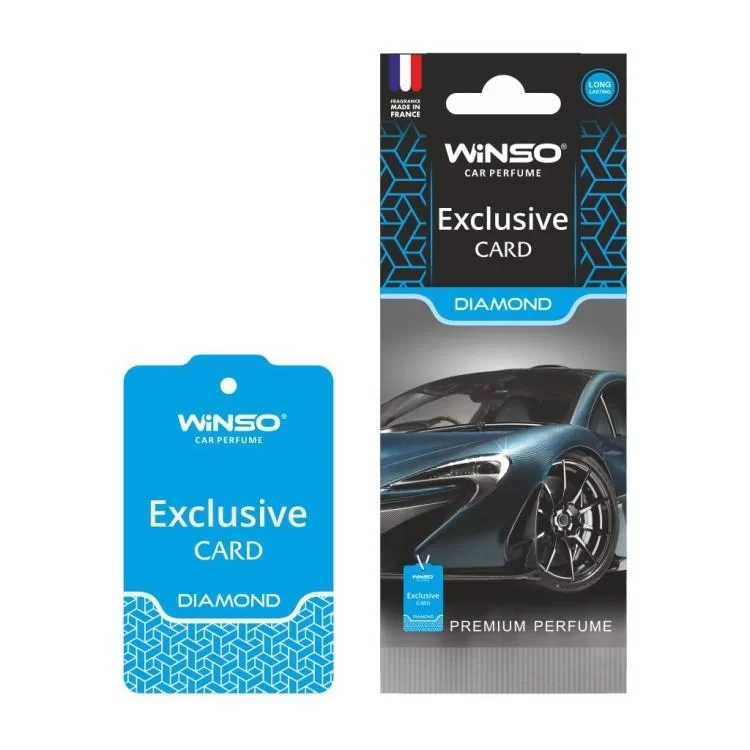 Ароматизатор для автомобіля WINSO Card Exclusive Diamond (533120) ціна 39грн - фотографія 2