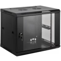 Шкаф настенный Kingda 6U 19" 600x600 RAL9004 (KD-007-6606)