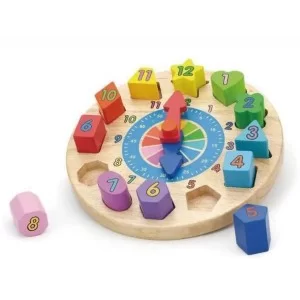 Розвиваюча іграшка Viga Toys Часы (59235)