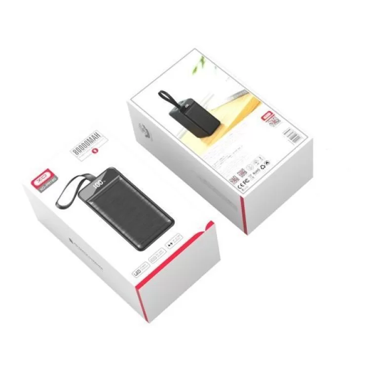 Батарея универсальная XO 80000mAh, PD/18W, QC3.0/22.5W, flashlight, Input(Micro,Type-C,Lightning), Output(3*USB,Type-C) (XO-PR160 / 29209) инструкция - картинка 6