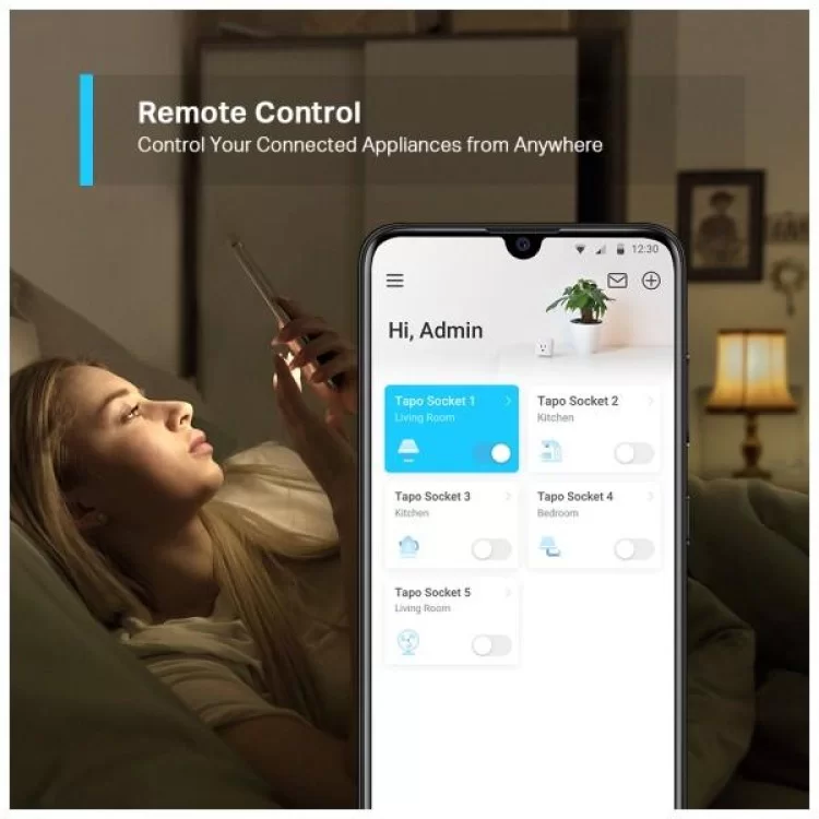в продажу Розумна розетка TP-Link Tapo P100 (2-pack) (Tapo P100(2-pack)) - фото 3