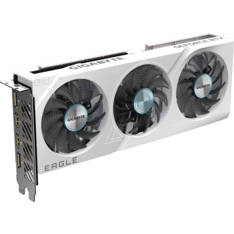 Видеокарта GIGABYTE GeForce RTX4060 8Gb EAGLE OC ICE (GV-N4060EAGLEOC ICE-8GD) цена 25 810грн - фотография 2