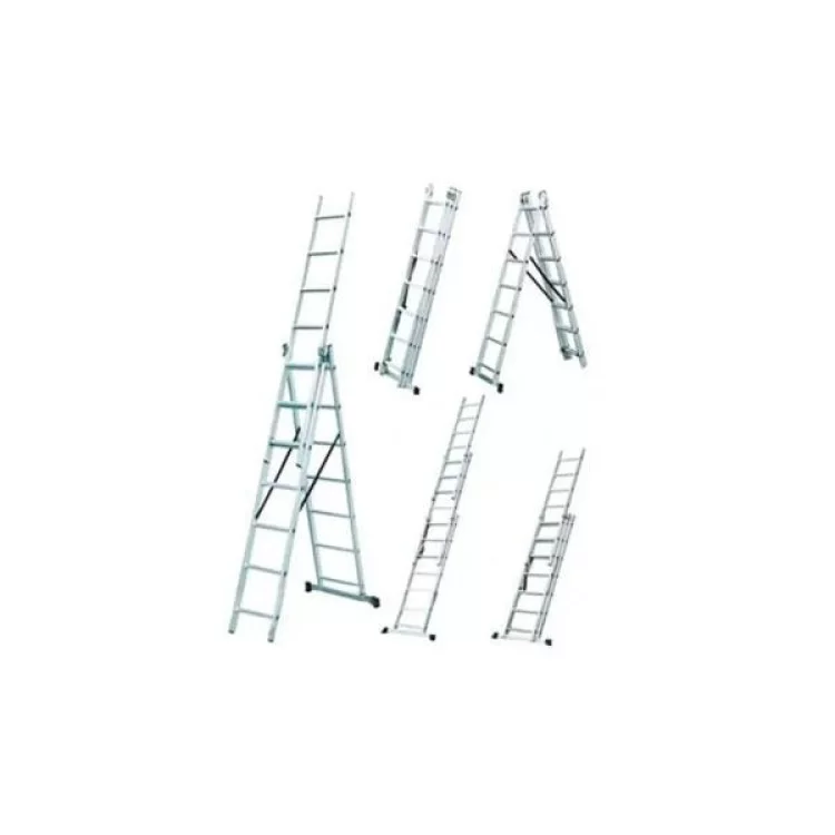 Лестница Werk универсальная LZ3211B (3х11) (35277)