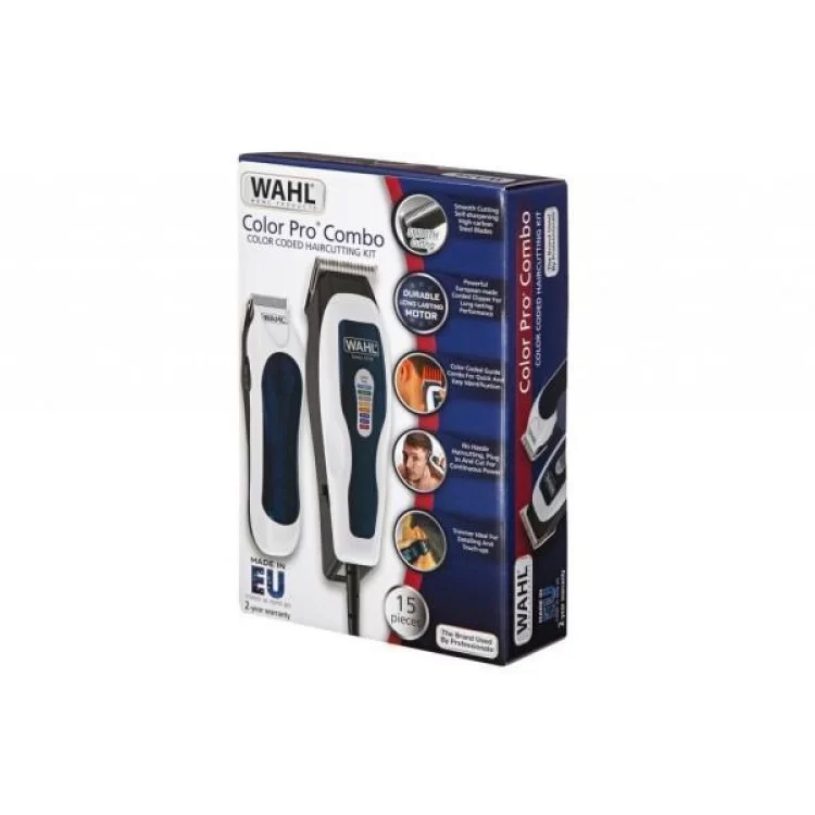 Машинка для стрижки Moser WAHL ColorPro Combo (1395.0465) інструкція - картинка 6