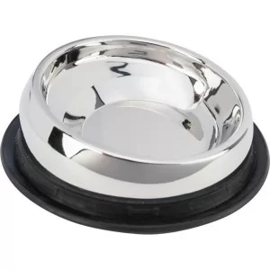 Посуда для собак Trixie Миска металлическая для Брахицефалов 700 мл/27 см (4047974252017)