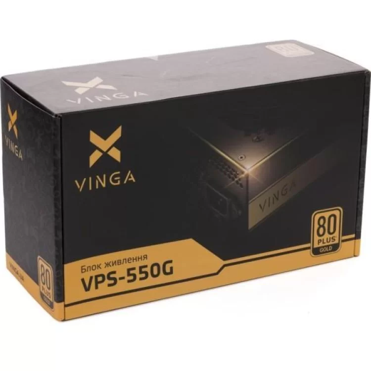 Блок питания Vinga 550W (VPS-550G) обзор - фото 8
