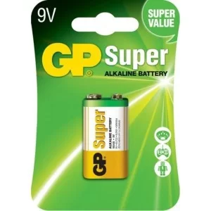 Батарейка Gp Крона Super Alcaline 6F22 / 6LR61 9V * 1 (GP1604AEB-5S1 / 4891199002311)