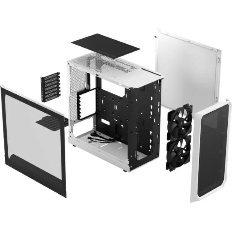 Корпус Fractal Design Focus 2 White TG Clear Tint (FD-C-FOC2A-02) - фото 11