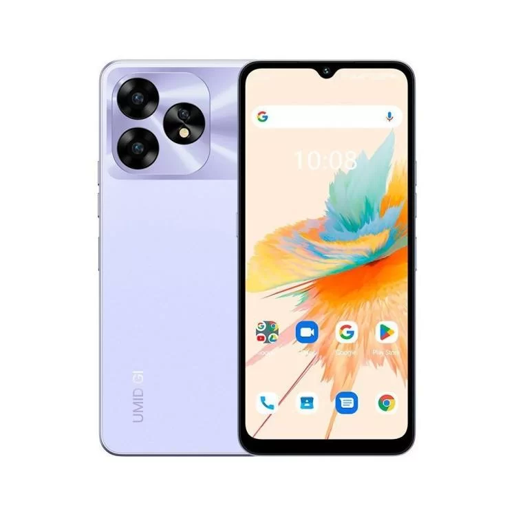 Мобільний телефон Umidigi A15C (MP34) 8/128Gb Violet (6973553523163)